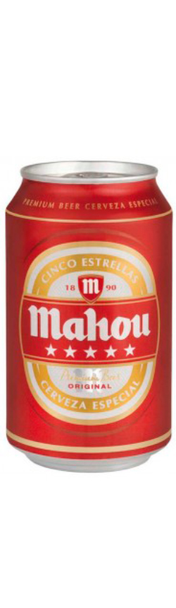 Gregorio Díez - Lata Mahou 5 Estrellas